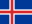 bandera de Islandia